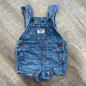 OshKosh B’Gosh Cherry Overalls
